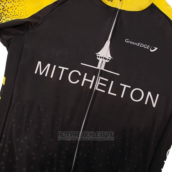 2019 Fahrradbekleidung Mitchelton GreenEDGE Trikot Langarm und Overall - zum Schließen ins Bild klicken